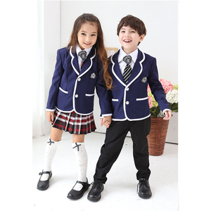 Uniformes Escolares de Moda al por Mayor para Niños y Niñas, Camisa Blanca y Pantalones - Product Image 6