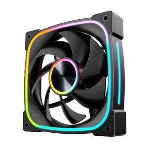 Ventilateur ARGB 12 cm personnalisé en usine avec télécommande, ventilateur de refroidissement pour PC, processeur, boîtier d'ordinateur, ventilateurs de refroidissement pour jeux - Product Image 2
