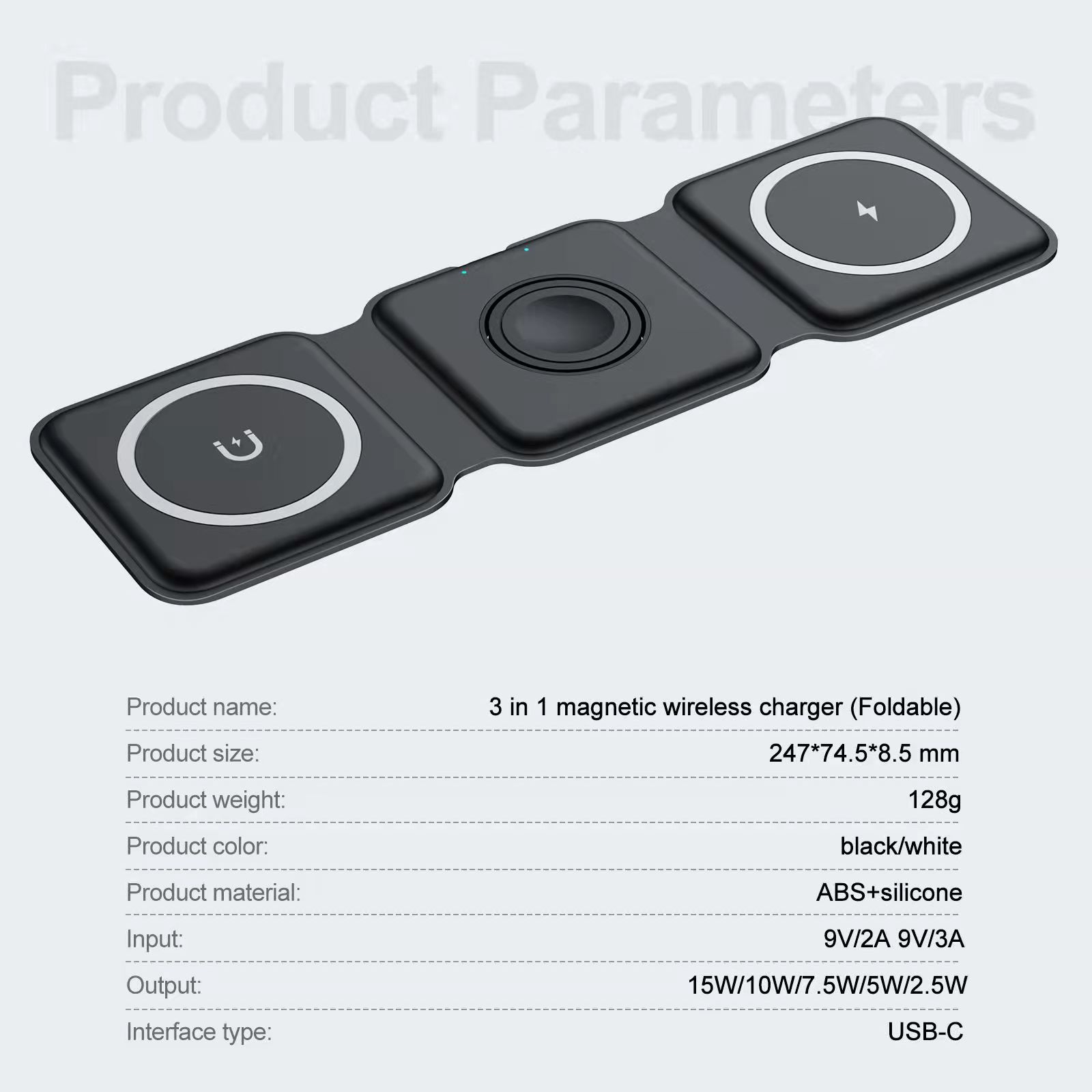 wireless charger custom brand logo