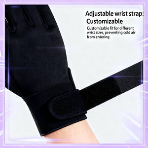 Guanti da Moto Invernali Resistenti - Guanti Termici Riscaldati Elettricamente in Poliestere Impermeabili Antiscivolo - Product Image 3