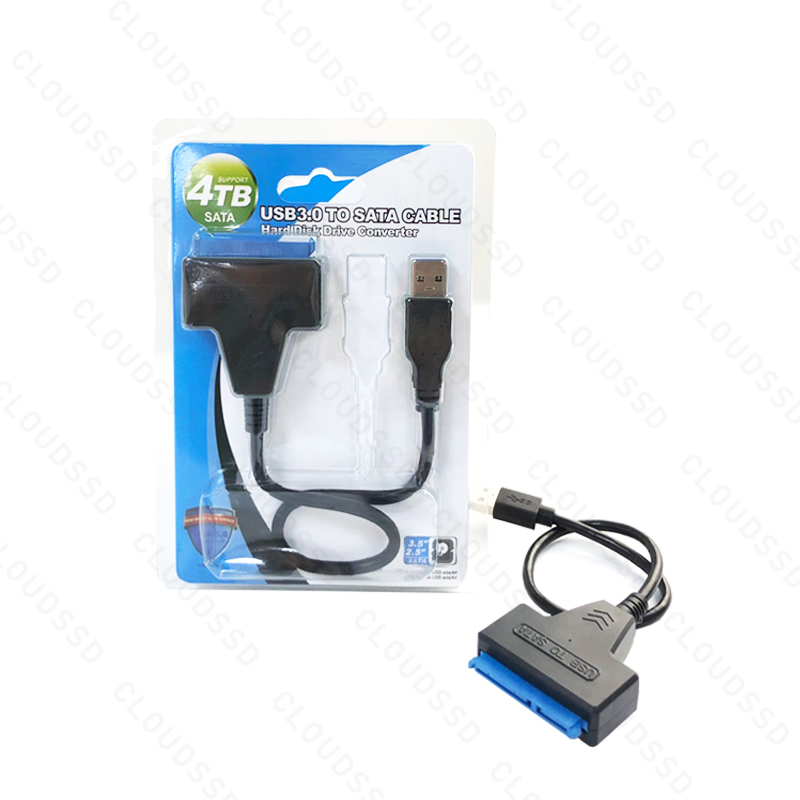 Sata кабель для передачи данных 2,5 дюйма SSD HDD жесткий диск USB 3,0 Sata III к жесткому диску адаптер USB 3,0 Sata кабель для настольного ПК/ноутбука