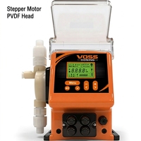 Bomba Dosificadora Digital de Motor Paso a Paso VOSS VX 30L/H 4Bar RS485 Modbus PVDF para Grabado de PCB, Galvanoplastia y Dosificación Química
