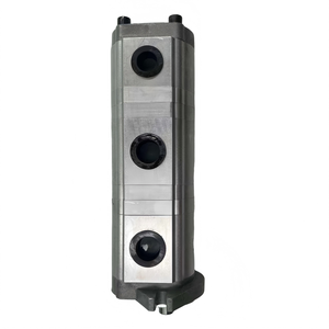 Pièces de machines Huamao, composants hydrauliques pour plusieurs modèles, pompe à engrenages de haute pression en alliage d'aluminium triple, de qualité supérieure. - Product Image 4