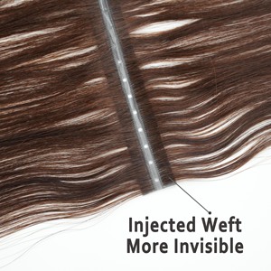 Extensiones de Cabello Humano Genius Butterfly Weft, Invisibles, con Microperlas, Inyectadas, Tipo Remy, XO Weft - Product Image 3