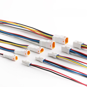 Kabel Konektor Otomotif Tahan Air JST JWPF 2.0mm Pitch 2P/3P/4P/6P/8P Inti Tembaga 220V IP67 300mm untuk Mobil - Product Image 3