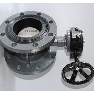 Vanne papillon Longyao Shuangyong DN125 PN16, corps en acier moulé, joint EPDM, type à bride, pour le contrôle de l'eau - Product Image 5