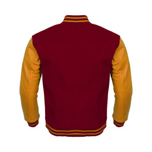 High Quality Eco-Friendly Windproof Breathable Pakistani Men's Varsity Jacket Fashionable Embroidery Low-Price Letterman - Product Image 4
