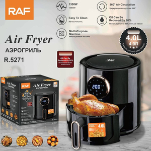 Horno Tostador Grande de Moda 2025, 4.8L, Pantalla Táctil Eléctrica, Freidora de Aire Digital sin Aceite - Product Image 6