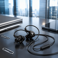 Écouteurs intra-auriculaires filaires TRN MTX haute fidélité avec diaphragme en béryllium de 10 mm, circuit magnétique double et câble remplaçable