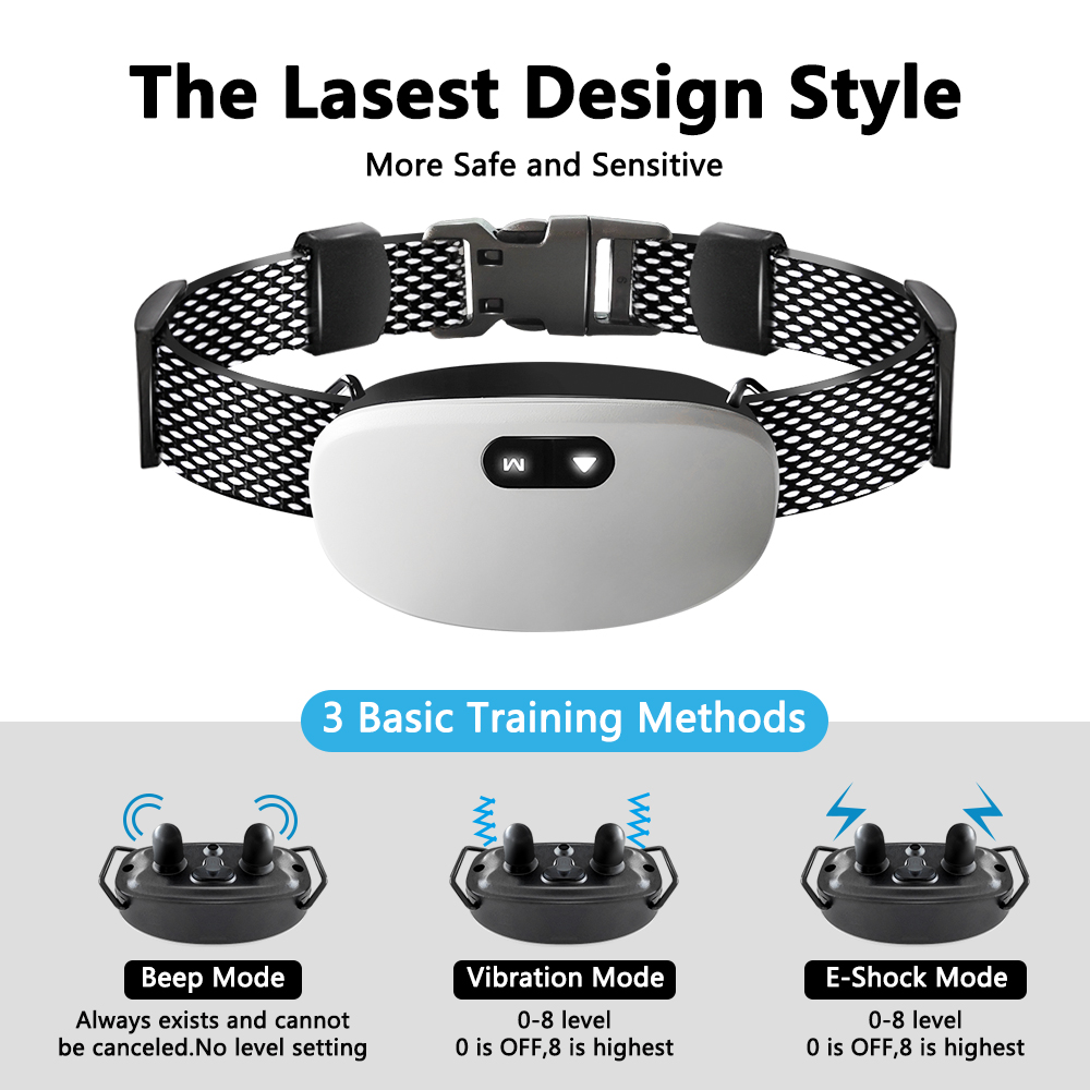 Factory Price Waterproof Rechargeable Vibrate Dog Collars Shock Trainer Electric Trainer Dog Collars