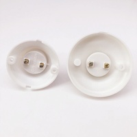 Support de lampe à vis E27 à montage en surface Ruyi pour usage domestique, support d'ampoule 63mm/77mm 250V 4A en plastique et quincaillerie, garantie 3 ans