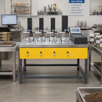 Appareil de cisaillement direct à quatre points entièrement automatique, équipement de test de haute précision pour applications en laboratoire et industrielles