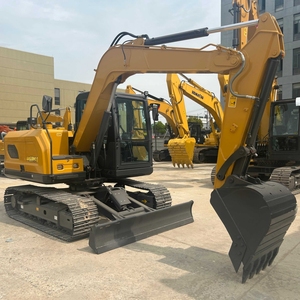 รถขุดขนาดเล็ก XE75GA 7.7 ตัน รุ่นจีน IV เครื่องยนต์คูโบต้า - Product Image 1