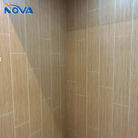 Panneau mural SPC en composite pierre-plastique, design géométrique moderne, ignifuge, résistant à l'humidité et aux taches, pour murs (vente en gros)