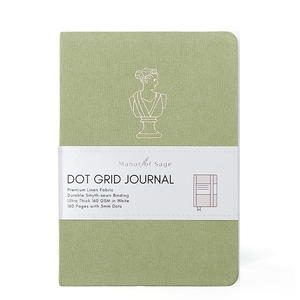 Agenda personnalisé en <span class=keywords><strong>tissu</strong></span> de lin avec impression, couverture rigide, format A4 A5, agenda, journal quotidien de réflexion - Product Image 1