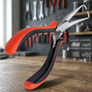 ASAP BEAUTY PAKISTAN Custom Logo Hot Selling Hair Extension Pliers Stainless Steel <b>Beading</b> Tool Hook <b>Needles</b> Model Hair Ext.1 - Product Image 3