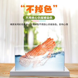 Tendedero Camna de 5M/10M/15M con Núcleo de Acero Naranja, Tipo Gancho, Resistente al Viento, para Exteriores - Product Image 3