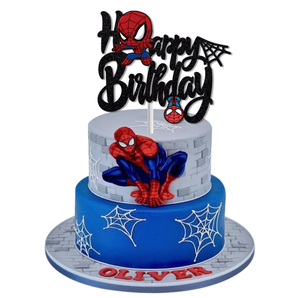 Vente en gros de décoration de gâteau en forme de chat <span class=keywords><strong>souris</strong></span> et de <span class=keywords><strong>super</strong></span>-héros adorable princesse pour les fêtes d'anniversaire d'Halloween et de Noël - Product Image 2