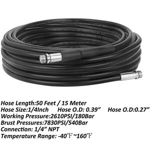 <span class=keywords><strong>K2</strong></span> K3 K4 K5 K6 K7 Kit de herramientas de limpieza de automóviles que incluye <span class=keywords><strong>manguera</strong></span> de tubo de drenaje de lavadora a presión con chorro y boquilla de chorro giratoria - Product Image 2