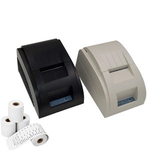 POS589D Mini 2.28 İnç Termal Kağıt Rulosu 58 mm El Tipi <span class=keywords><strong>POS</strong></span> Makbuz Fatura Yazıcısı Güç Adaptörü Bluetooth USB Sürücü Diski ile - Product Image 5