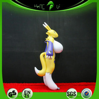 Ballon gonflable Renamon Hongyi avec couleur personnalisée et design à gros seins