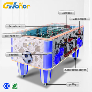 Máquina de <span class=keywords><strong>Futbol</strong></span>ín Operada con Monedas, Máquina de Juego de Fútbol de Arcade, Mesa de <span class=keywords><strong>Futbol</strong></span>ín Comercial para Bares/Centros Comerciales y Salas de Juegos - Product Image 3