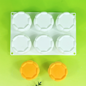 Molde de silicona 3D con 6 cavidades en forma de grano de café para mousse, pasteles, helados, chocolate y jabón, para repostería DIY y uso industrial, bandeja de horneado - Product Image 2