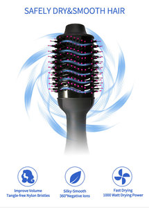 Sèche-cheveux multifonction <span class=keywords><strong>Brosse</strong></span> à cheveux chaude - Product Image 2