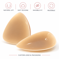 Patchs de lifting mammaire en silicone solide pour femmes, anti-affaissement, effet push-up, invisibles, fins, style été, anti-choc, triangle, pour les mamelons