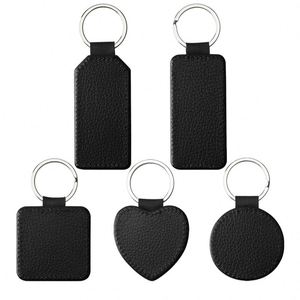 Bán buôn thăng hoa da Keychain, tùy chỉnh in logo trái tim thăng hoa khoảng trống móc chìa khóa/ - Product Image 2