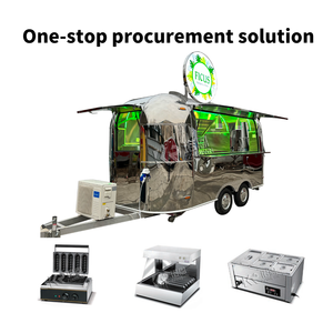 2025 Street <b>Food</b> Truck Trailer With Full Kitchen Snack Bar <b>Container</b> Restaurant Foodtruck Eu Barbecue <b>Food</b> Car - Product Image 3