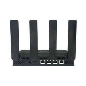 Router Domestico Esterno DNXT WR800 ad Alta Portata 4G/5G con 4 Antenne, Display LED, 4 Porte LAN e Batteria da 5000mAh - <span class=keywords><strong>300Mbps</strong></span> - Product Image 5
