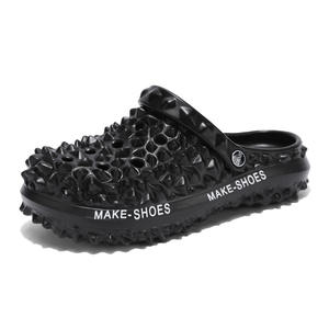 Nouvelles sandales d'été style <span class=keywords><strong>Crocs</strong></span> Durian pour hommes – Tongs de plage tendance, légères et respirantes en EVA, à enfiler - Product Image 1