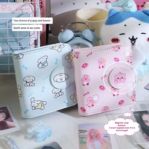 <span class=keywords><strong>Album</strong></span> di foto di alto valore carino per ragazze 3 pollici piccola carta di archiviazione a fogli mobili griglia File scatola per foto Polaroid - Product Image 2