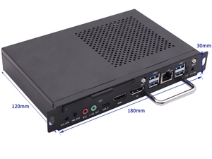 Ordenador OPS estándar europeo de fábrica BKHD, MINI PC de 10. ª generación con Intel <span class=keywords><strong>Core</strong></span>, PC OPS de 2 DDR4 y 64G, PC educativo de la UE - Product Image 3