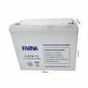 6-GFM-70 VLRV <span class=keywords><strong>AGM</strong></span> 12V Volt <span class=keywords><strong>70ah</strong></span> 72ah 74ah Batería de gel sin mantenimiento para sistemas de energía solar para herramientas eléctricas y almacenamiento - Product Image 1