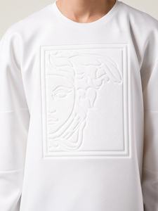 Camisetas personalizadas de gran tamaño para mujer, camisetas con Logo personalizado impreso en relieve 3d - Product Image 3