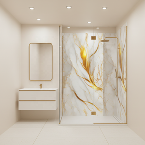 Panneaux muraux décoratifs en PVC pour intérieur, de 1 mètre de large et 10 millimètres d'épaisseur, offrant un attrait esthétique, un style artistique et une qualité supérieure - Product Image 3