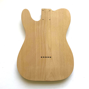 Cuerpo de guitarra personalizado DIY en blanco, de aliso macizo sin acabar, estilo TL para luthier - Product Image 2
