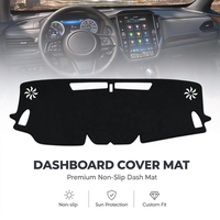 Pour Subaru Forester 2025 2026, housse de tableau de bord de voiture, accessoires auto, housse de protection de tableau de bord avec antidérapant