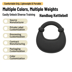 Bolso de Mano con Diseño Estético y Logotipo Personalizado para Yoga, Pilates y Fitness, Textura Mate, <span class=keywords><strong>Kettlebell</strong></span> de Silicona - Product Image 6