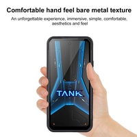 Vente en gros pour Étui de téléphone Unihertz Tank 3 Pro 8849 en TPU avec technologie NFC, finition électroplaquée, artisanat spécial, en sac OPP