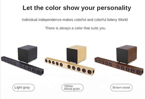 Kingstar <span class=keywords><strong>2025</strong></span> Bán Chạy Nhất Chuyên Nghiệp TV Soundbar Không Dây Mini Loa Bằng Gỗ HD Cho Bluetooth Xách Tay Kích Thước Cho Nhà - Product Image 4