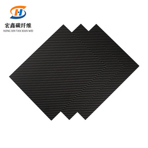 Lámina de Fibra de Carbono Hongxin 3K, Tejido Plano Teñido, Peso Medio, Resistente a Desgarros, Uso Industrial - Product Image 1