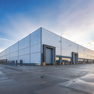 Taller <span class=keywords><strong>de</strong></span> Estructura <span class=keywords><strong>de</strong></span> Acero <span class=keywords><strong>de</strong></span> Fácil Montaje, Edificio Comercial Prefabricado para Fabricación en Fábrica y Tienda, para <span class=keywords><strong>Almacén</strong></span> <span class=keywords><strong>de</strong></span> Acero - Product Image 1