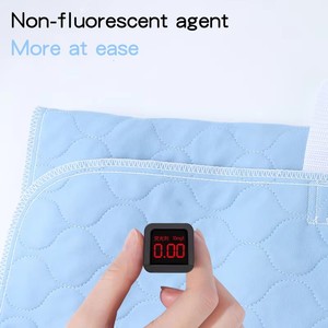 Protège-matelas réutilisable, écologique, respirant, imperméable et <span class=keywords><strong>lavable</strong></span> pour l'<span class=keywords><strong>incontinence</strong></span>, adapté aux adultes, aux personnes âgées et aux femmes. - Product Image 5