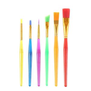 Juego de 48 brochas de aprendizaje temprano para niños, brochas de esponja de espuma, herramientas de dibujo para niños, rodillo de flores, sello, herramienta de arte para manualidades Diy - Product Image 6