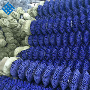 سياج ربط سلسلة المبارزة المغلفة والمحفزة من كلوريد البولي فينيل لكرة القدم والكرة السلة سياج رياضي مع الملحقات - Product Image 5