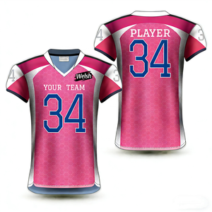 High Quality Customizable Classic American Football &amp; Rugby Jersey Unisex Sublimation Street <strong>Soccer</strong> Shirts Boxy <strong>Tee</strong> - Product Image 2