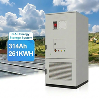 Système d'énergie BEST ESS 261 kWh à refroidissement liquide, hors réseau et sur réseau, LiFePO4 pour usage commercial et industriel